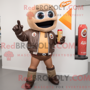 Tan Soda Can...
