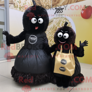 Black Pesto Pasta mascot...