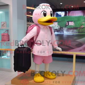 Maskotka Pink Duck...