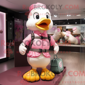 Maskotka Pink Duck...
