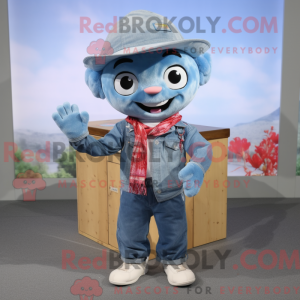 Ice mascot costume...
