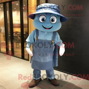 Is maskot kostume karakter...