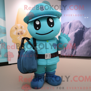 Cyan Navy Soldier...