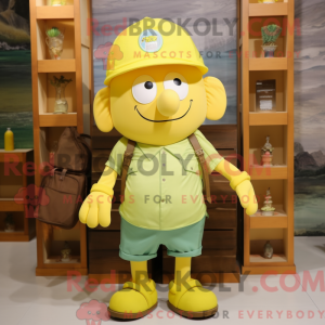 Lemon Yellow But mascot...