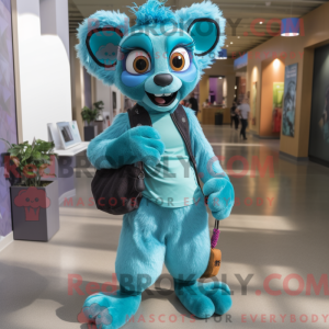 Disfraz de mascota Cyan...