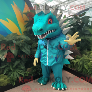 Disfraz de mascota Teal...