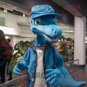 Postava maskota Cyan...