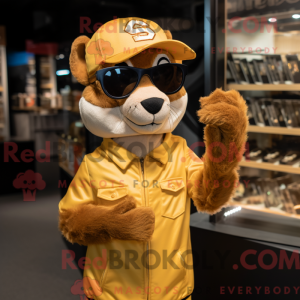 Disfraz de mascota Gold...