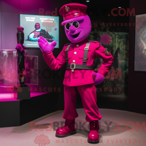Magenta soldaat...