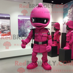 Magenta soldaat...