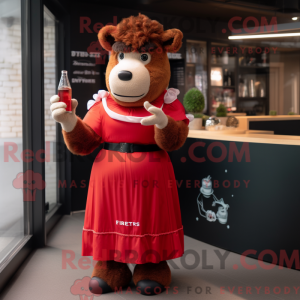 Personaggio mascotte Red...
