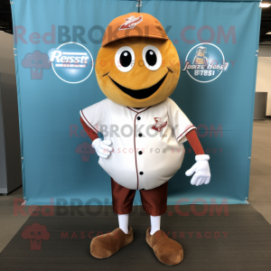 Rust Baseball Ball mascotte...