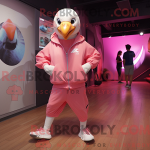 Maskottchenkostüm Rosa...