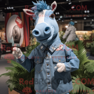 Costume mascotte Quagga...