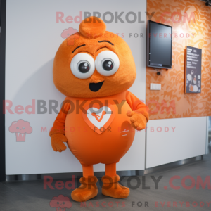 Postava maskota Orange...
