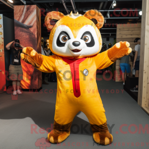 Gele rode panda...