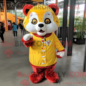 Gele rode panda...