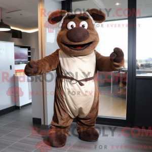 Disfraz de mascota Brown...