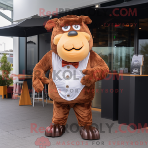 Disfraz de mascota Brown...