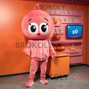 Peach Raspberry mascotte...