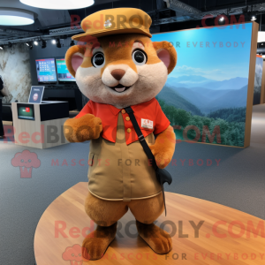 Rust Dormouse maskot...