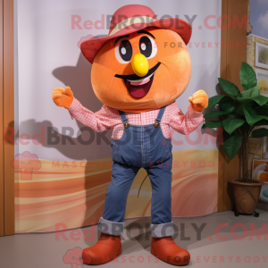 Maskotkostymekarakter Peach...