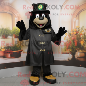 Sort Pot Of Gold maskot...