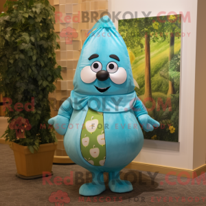 Costume mascotte de poire...