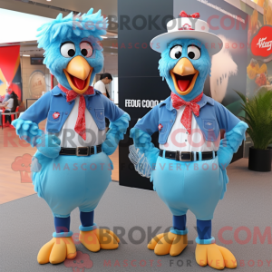 Costume mascotte de coqs...
