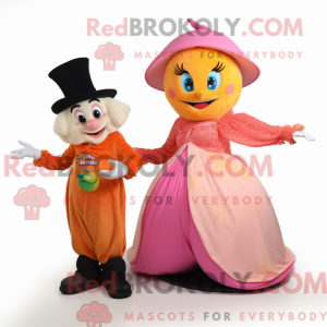 Peach Magician mascot...