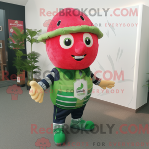 Vannmelon maskot drakt...