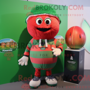 Vandmelon maskot kostume...