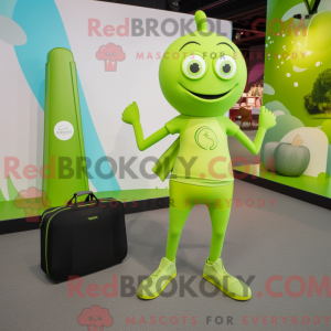 Lime Green Aglet...