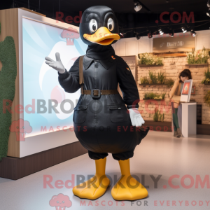 Personaggio mascotte Black...