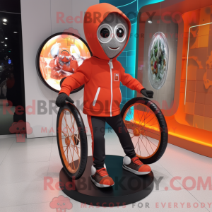 Eenwieler mascotte kostuum...