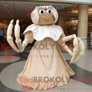Figura krabbemaskotdrakt...