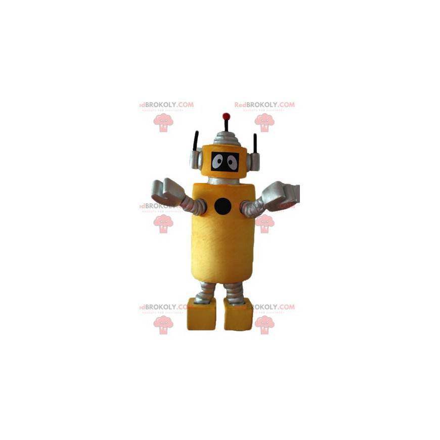 Yo Gabba Gabba Plex maskot žlutého robota - Redbrokoly.com