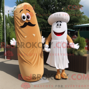 Tan Currywurst mascotte...