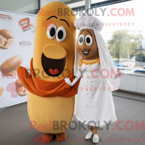 Tan Currywurst mascotte...