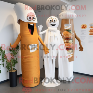 Tan Currywurst mascotte...