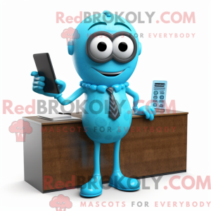 Cyan Attorney mascot...