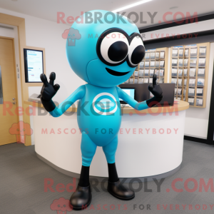 Cyan Attorney mascot...