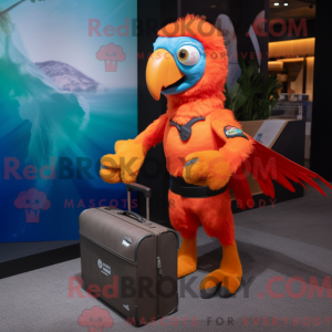 Costume mascotte d ara...