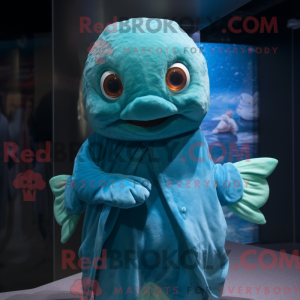 Disfraz de mascota Teal...