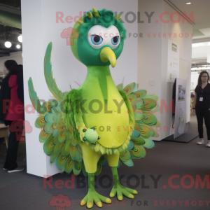 Lime Green Peacock...