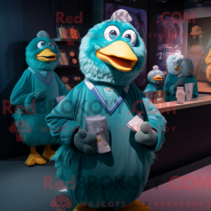 Disfraz de mascota Teal...