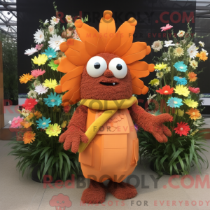 Kostým maskota Rust Bouquet...