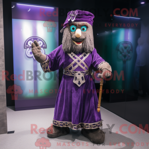 Purple Celtic Cross...
