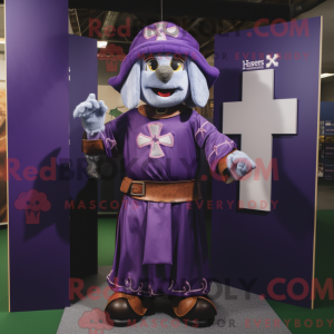 Purple Celtic Cross...