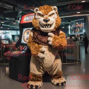 Brun sabeltann tiger...